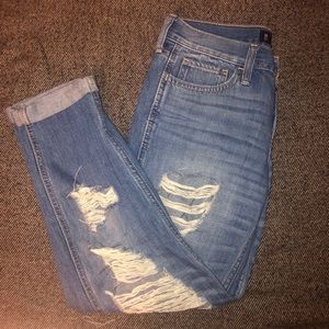 Hollister Low Rise Boyfriend Jeans